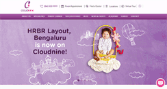 Desktop Screenshot of cloudninecare.com